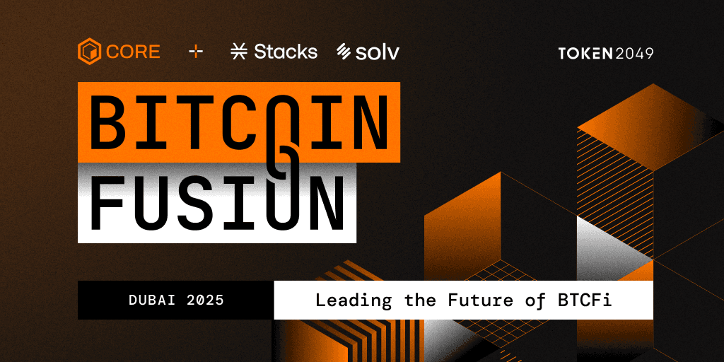 Bitcoin Fusion 2025: BTCFi Takes the Spotlight in Dubai