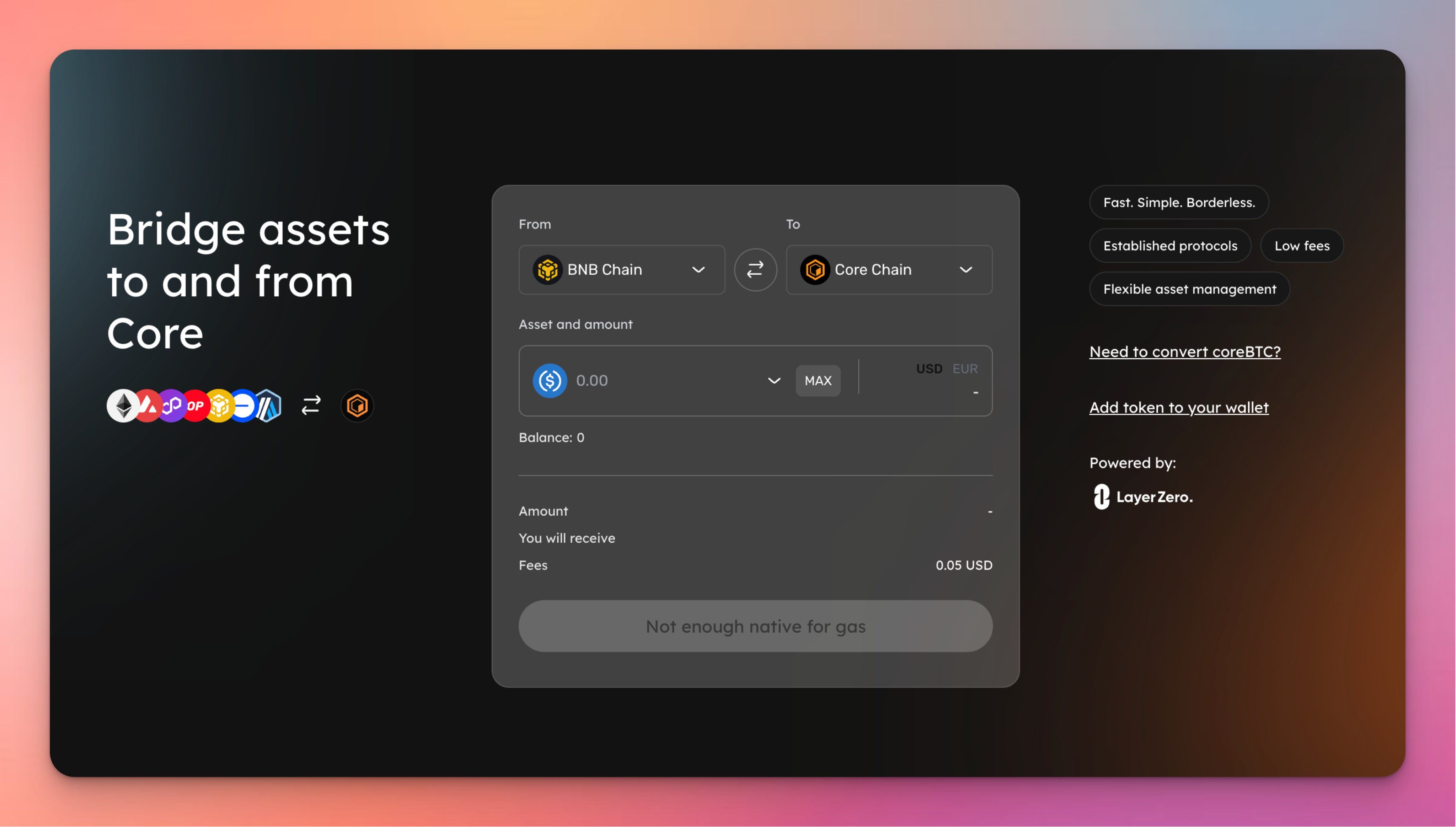 Bridge Website Upgraded UI