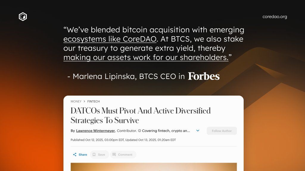 BTCS CEO Commentary in Forbes