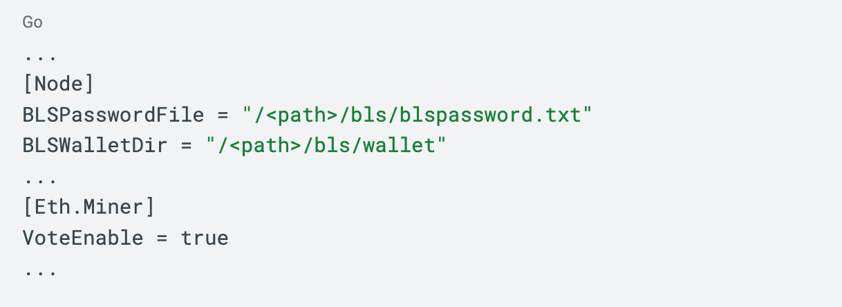 Enabling voting with your generated key