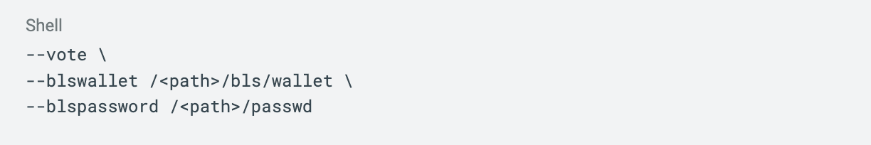 Starting with the core-chain client