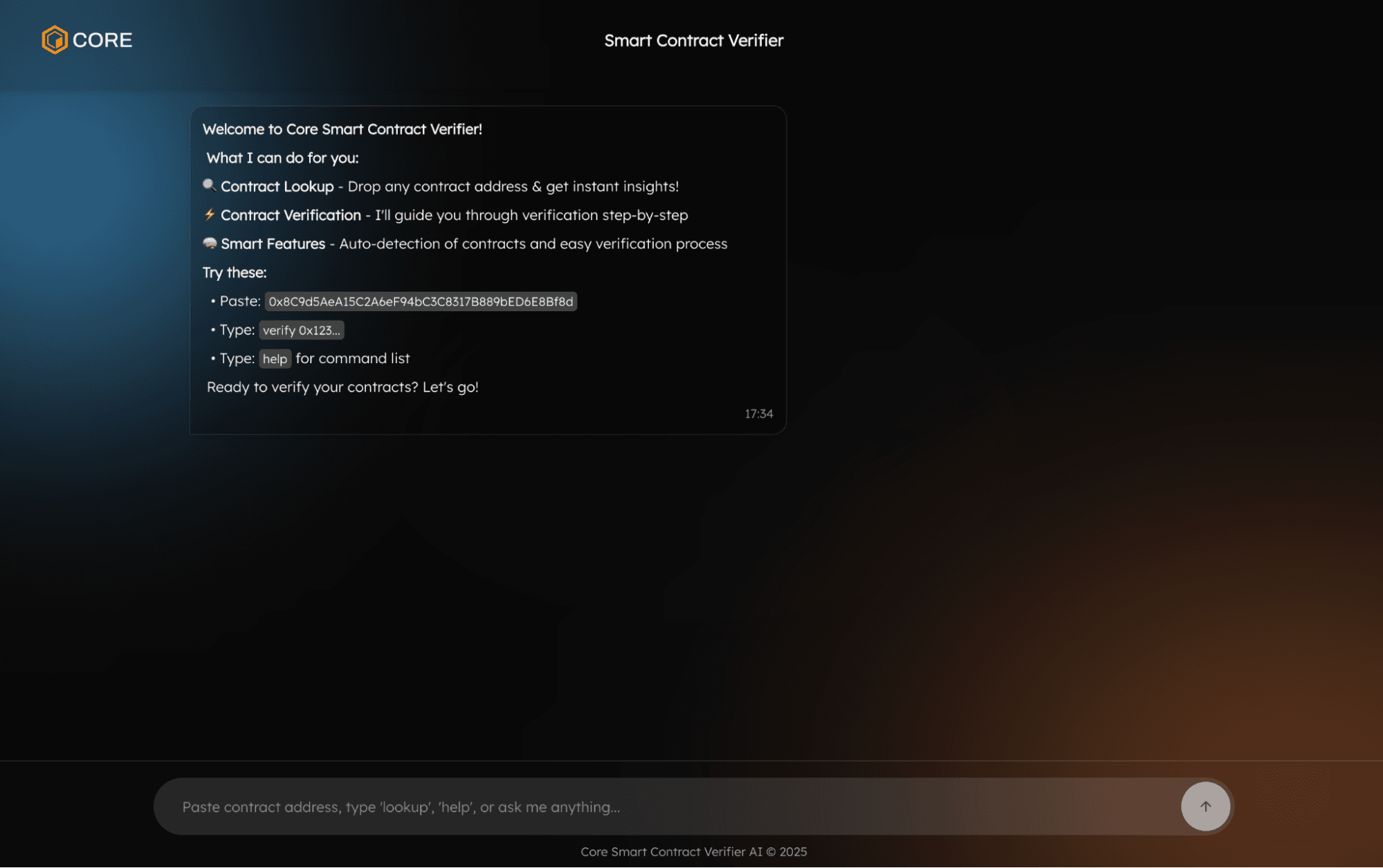 Smart Contract Verifier AI Chatbot