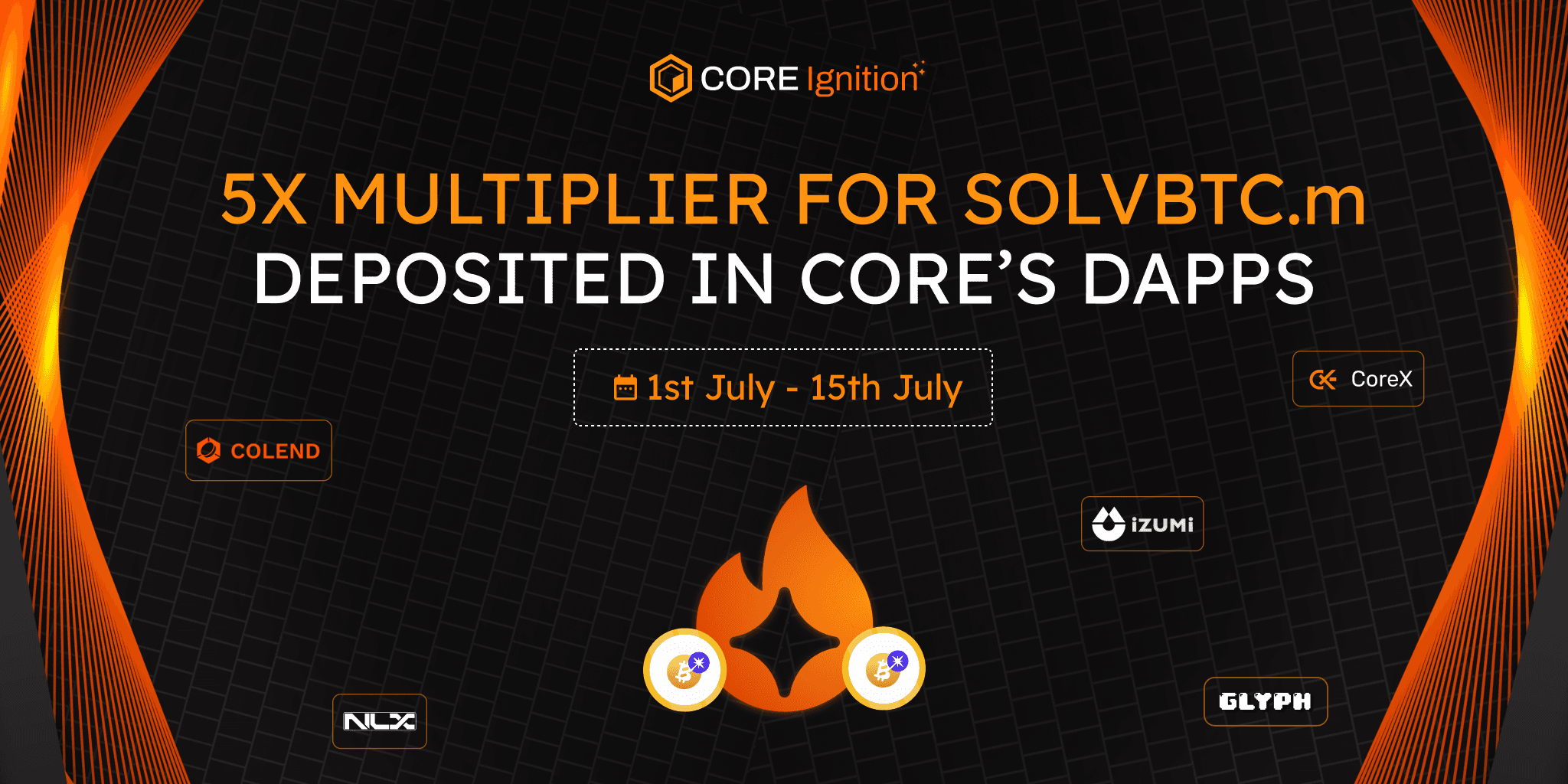 Unlock 5x Sparks with SolvBTC.m on Core’s dApps